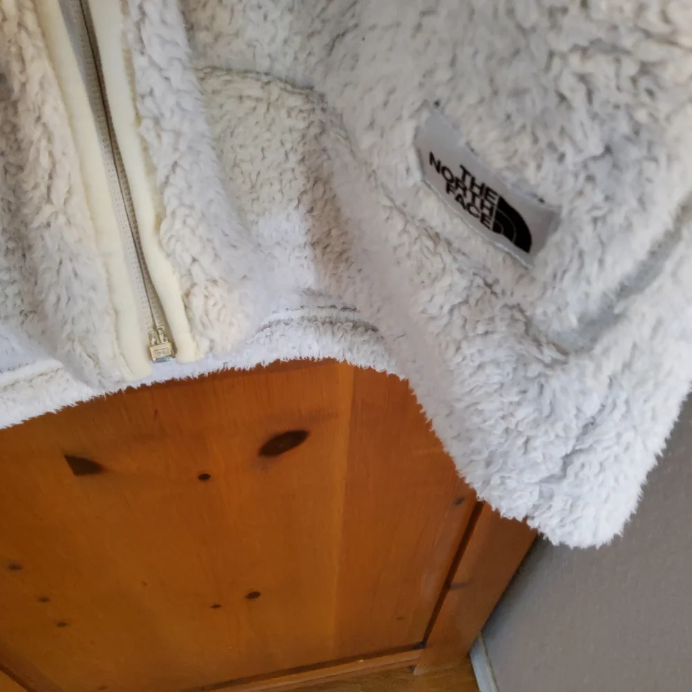 The North Face Kids White Fleece Jacket